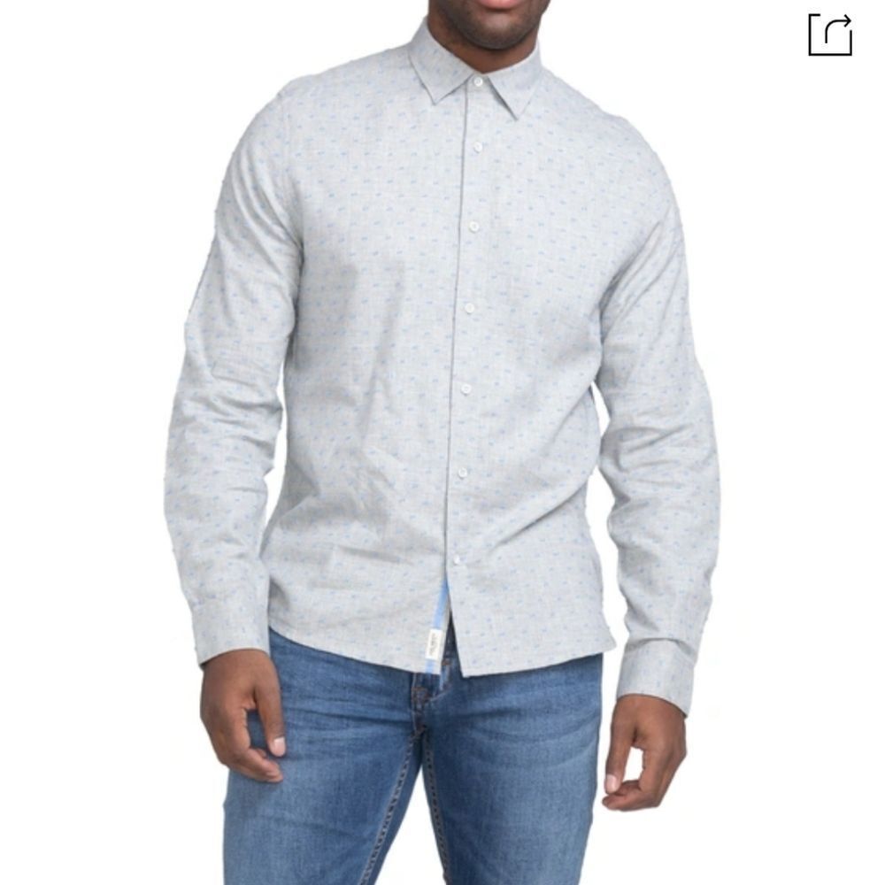CIVIL SOCIETY Dover Dobby Tailored Fit Sport Shirt